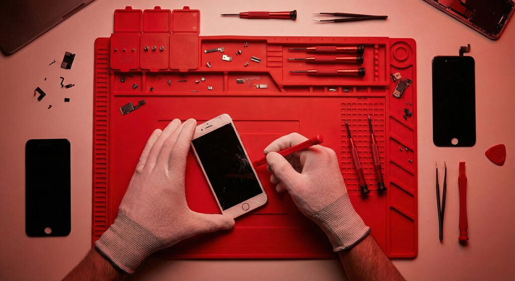 cell repair shop table 1